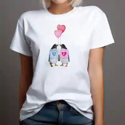 Tricou personalizat pentru Femei - Pinguini