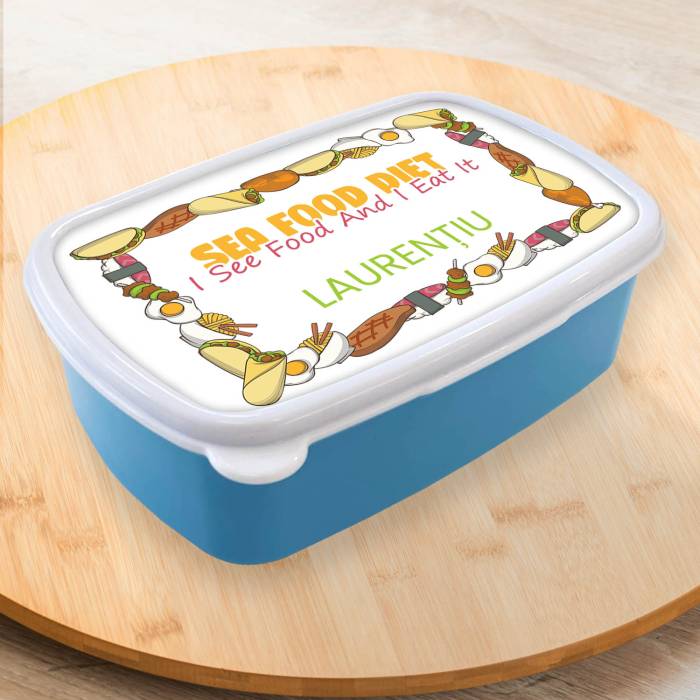 Lunch box personalizat fructe de mare