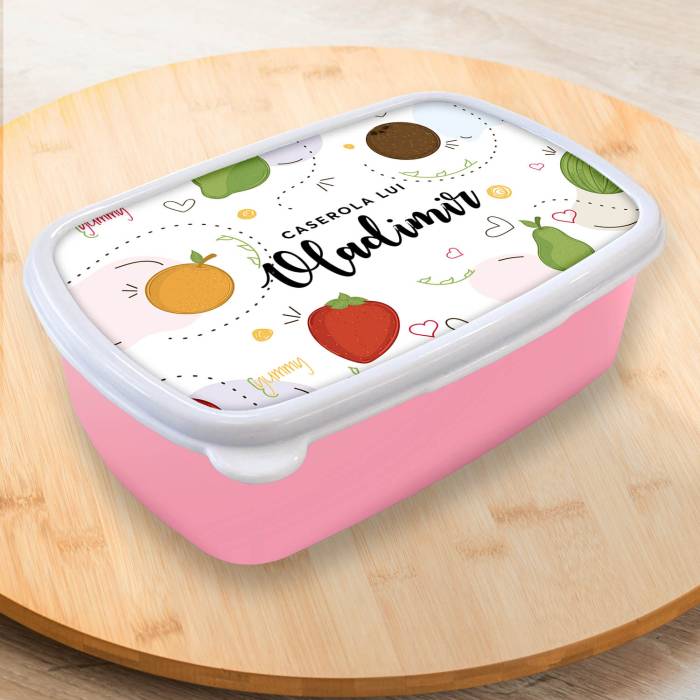 Lunch box personalizat pentru masa copilului
