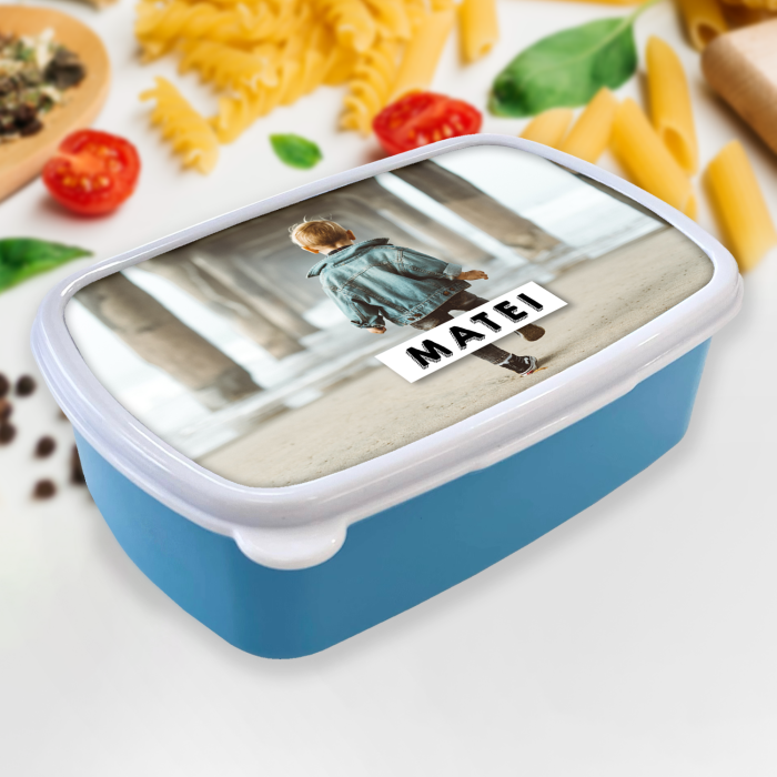 Lunch box personalizat cu poza