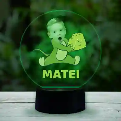 Lampa led personalizata pentru camera copilului