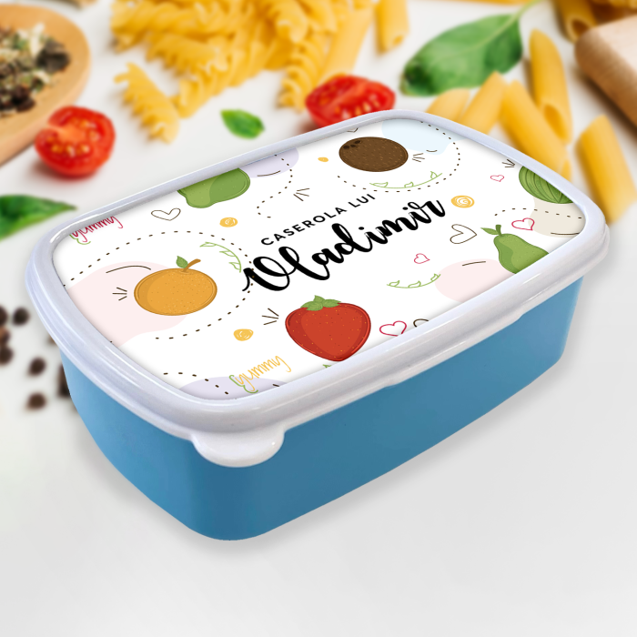 Lunch box personalizat pentru masa copilului