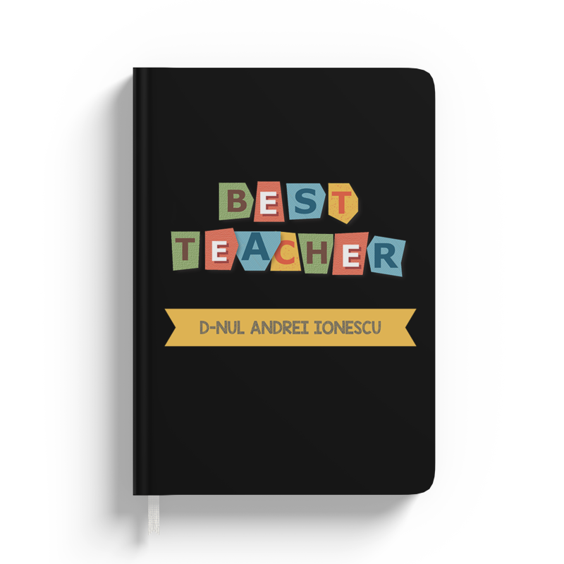 Agenda personalizata - Best teacher