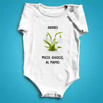 Body bebelus personalizat - Micul ghiocel