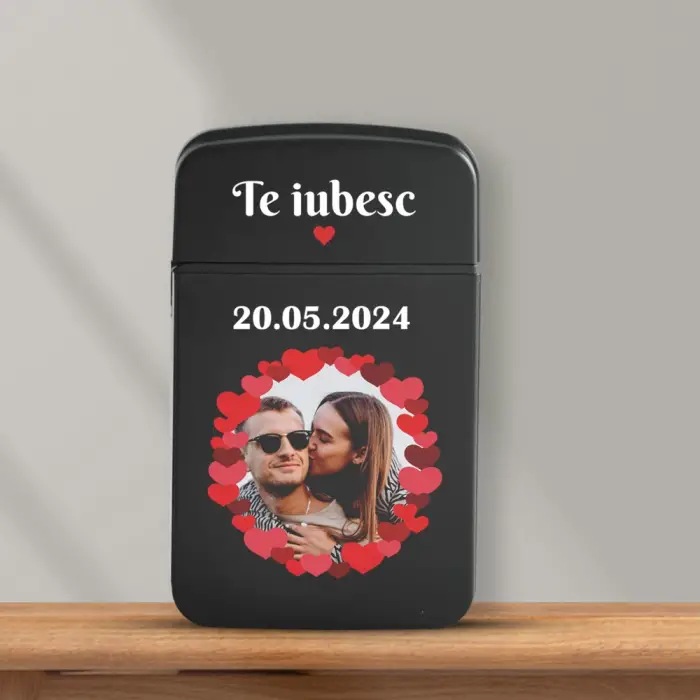 Bricheta personalizata antivant - Te iubesc