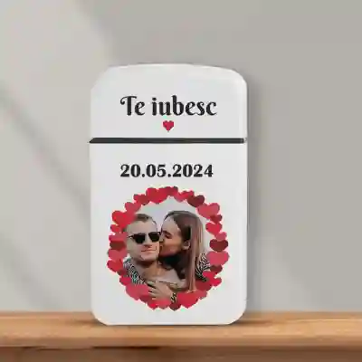 Bricheta personalizata antivant - Te iubesc