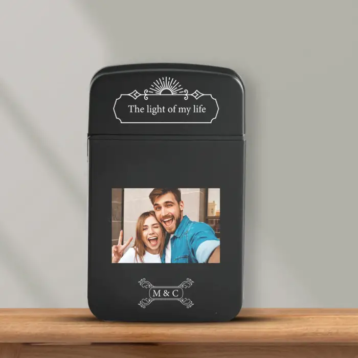 Bricheta personalizata antivant - The light of my life