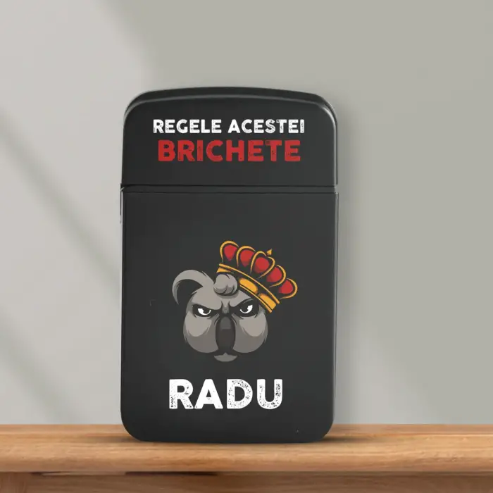 Bricheta personalizata antivant - Regele