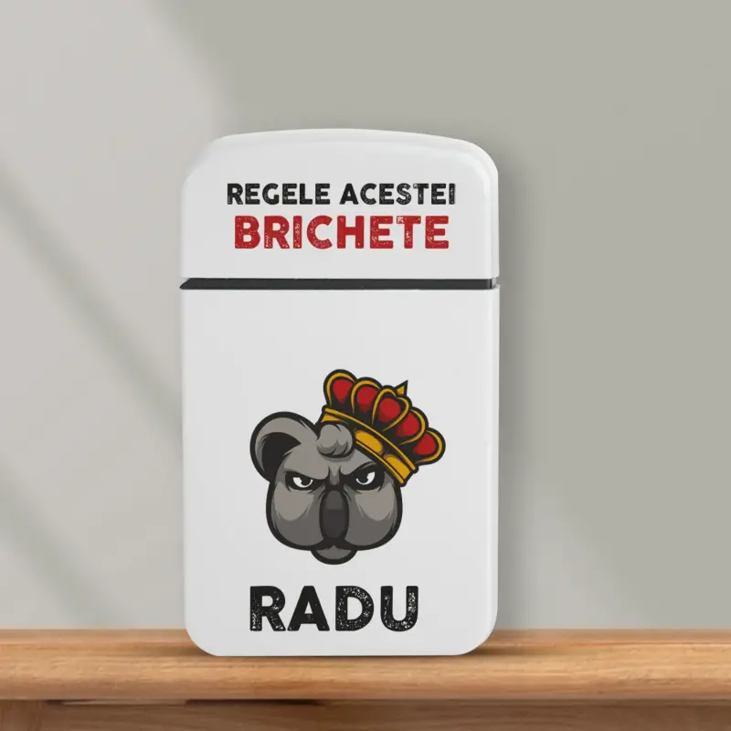 Bricheta personalizata antivant - Regele