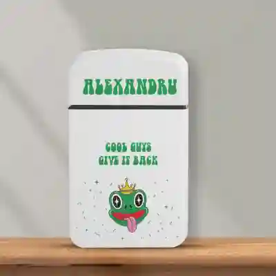 Bricheta personalizata antivant - Frog