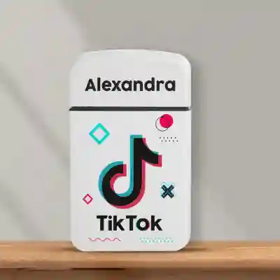 Bricheta personalizata antivant - TikTok