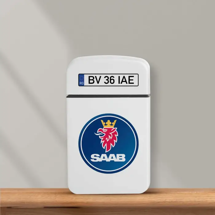 Bricheta personalizata antivant - Saab