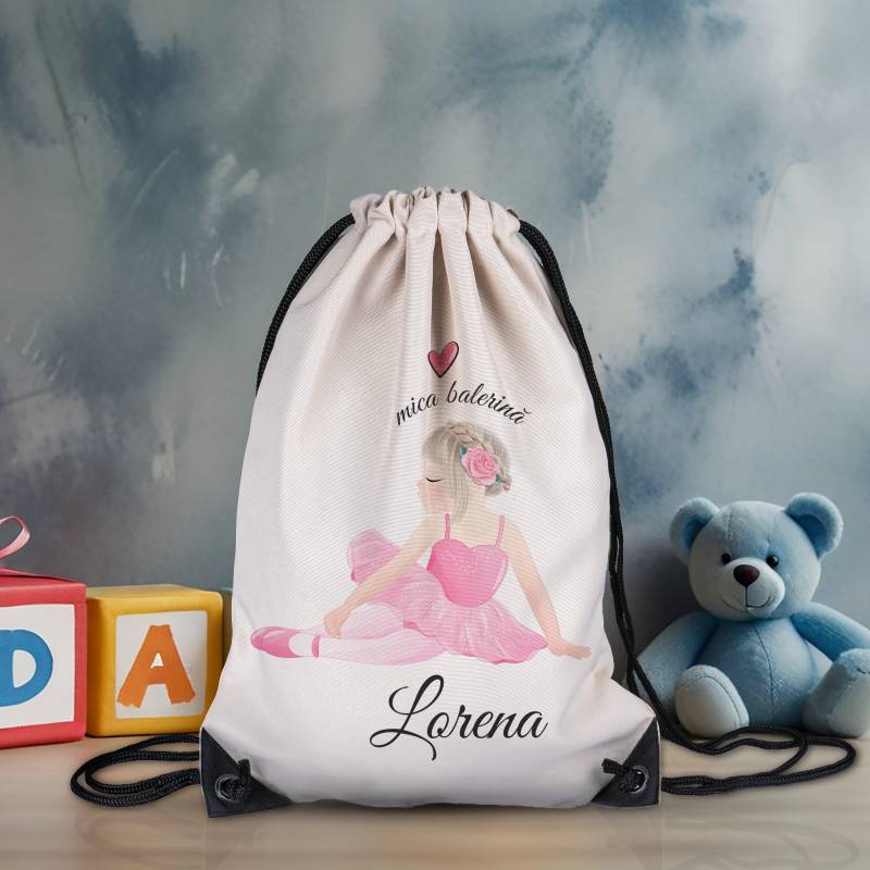 Rucsac personalizat - Balerina