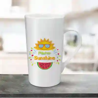Cana pentru latte personalizata 470ml - Mister Sunshine