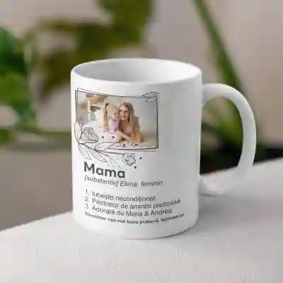 Cana personalizata - Mama