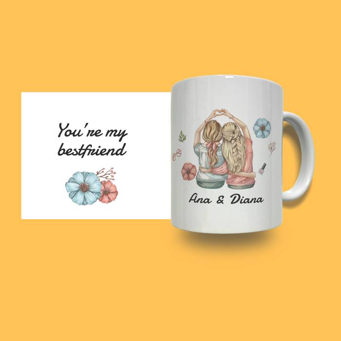 Cana personalizata - You're my best friend