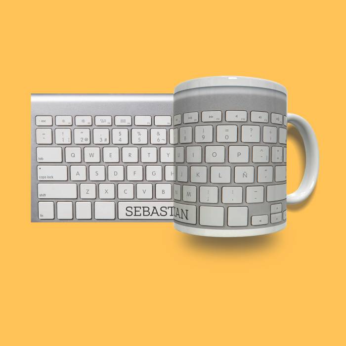 Cana personalizata - Tastatura