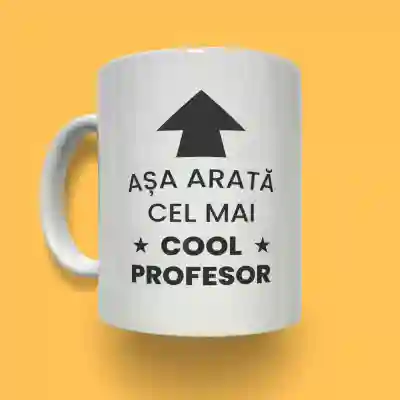 Cana personalizata - Profesor cool