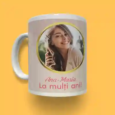 Cana personalizata - La multi ani