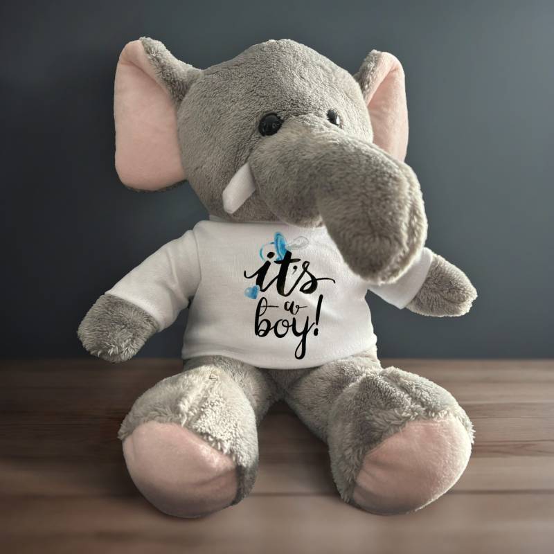 Elefant de plus personalizat - Boy