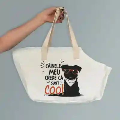 Geanta personalizata pentru caine - Cool