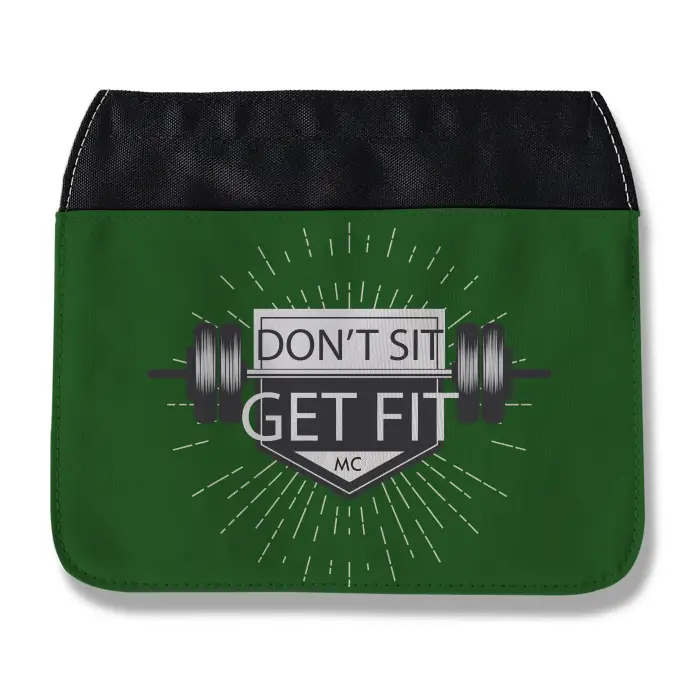 Geanta sport personalizata - Don't sit, Get fit