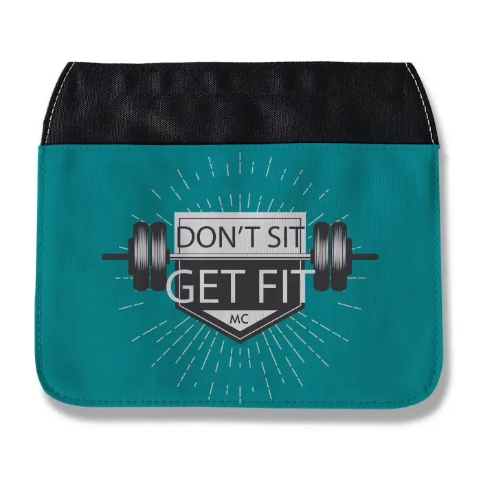 Geanta sport personalizata - Don't sit, Get fit