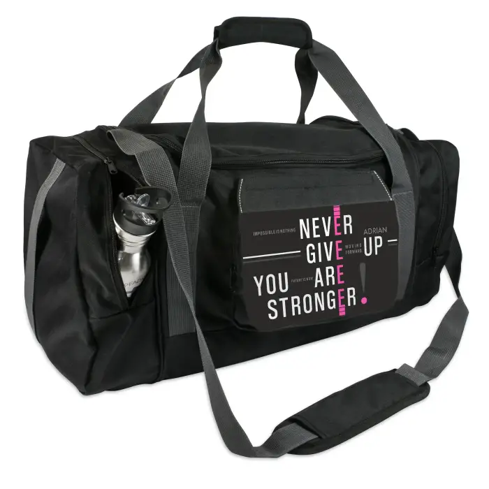 Geanta sport personalizata - You are stronger