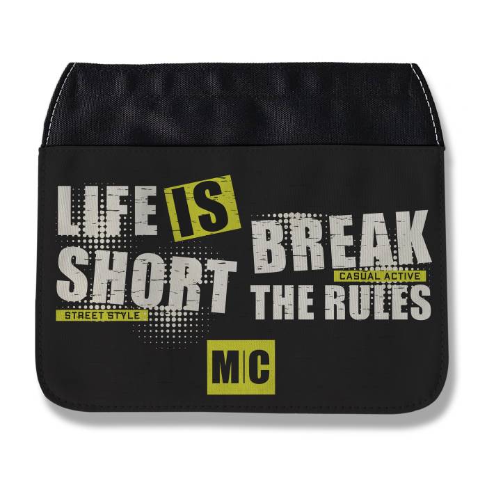 Geanta sport personalizata - Break the rules