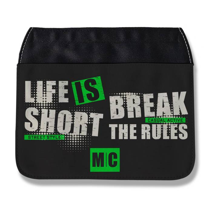 Geanta sport personalizata - Break the rules