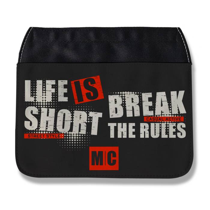 Geanta sport personalizata - Break the rules