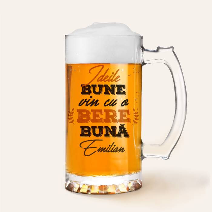 Halba de bere personalizata - Bere buna