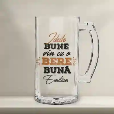 Halba de bere personalizata - Bere buna