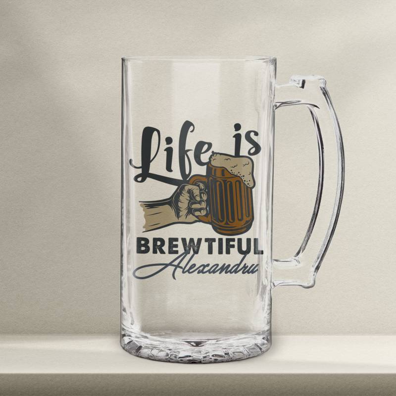 Halba de bere personalizata - Brewtiful