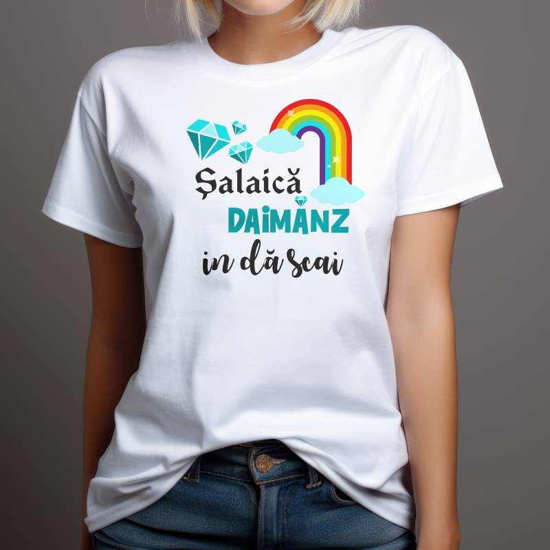 Tricou personalizat - Salaica daimanz in da scai