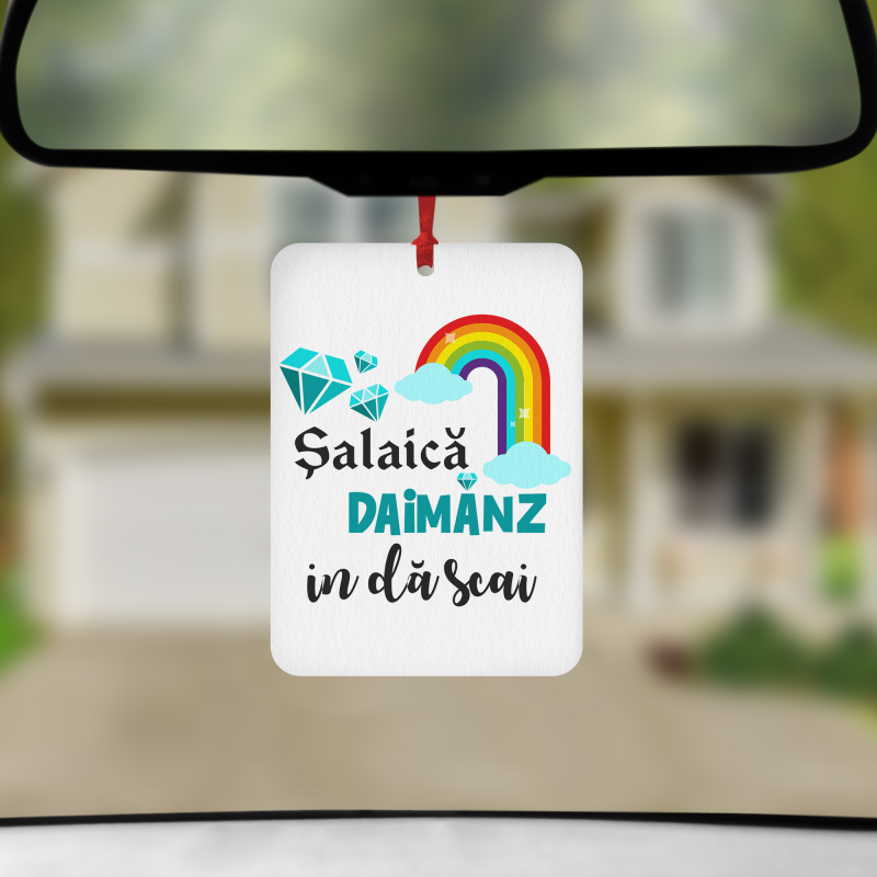 Odorizant auto personalizat - Salaica daimanz in da scai