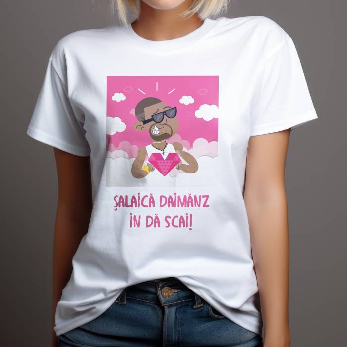 Tricou personalizat - Salaica daimanz in da scai!