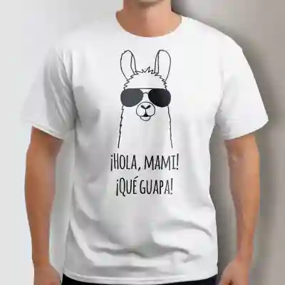 Tricou personalizat - Hola, mami!