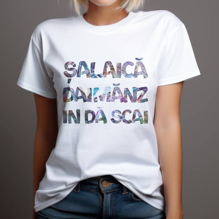 Tricou personalizat - Salaica daimanz