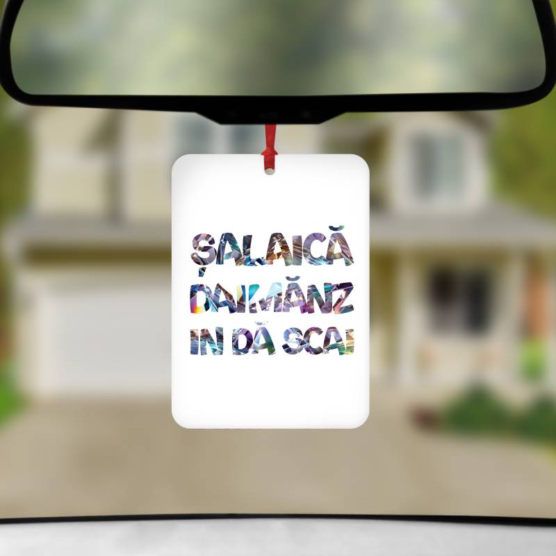 Odorizant auto personalizat - Salaica daimanz!