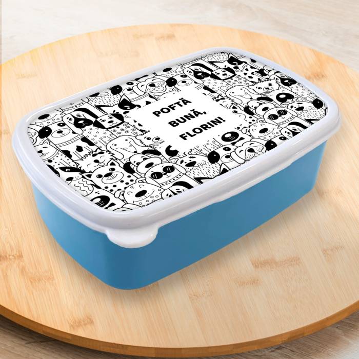 Lunch box personalizat - Pofta Buna !