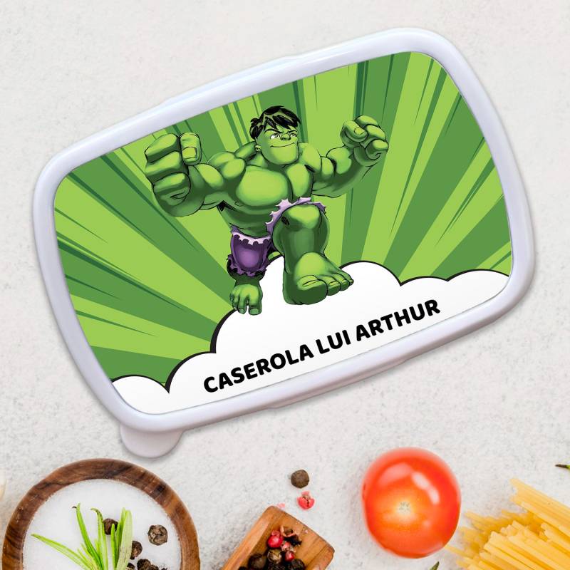 Lunch box personalizat - Hulk