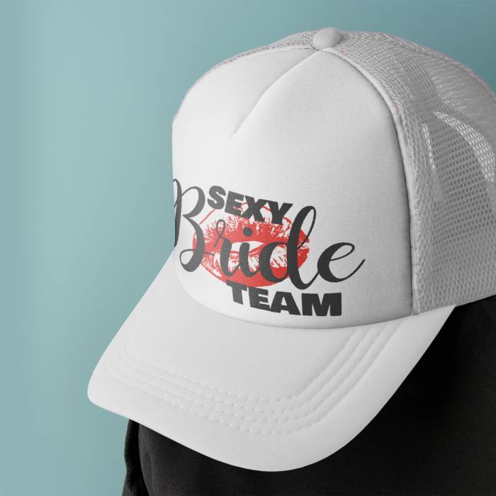 Sapca personalizata - Sexy bride team