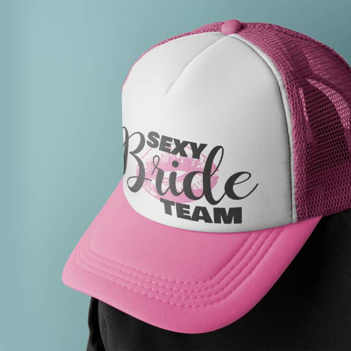 Sapca personalizata - Sexy bride team