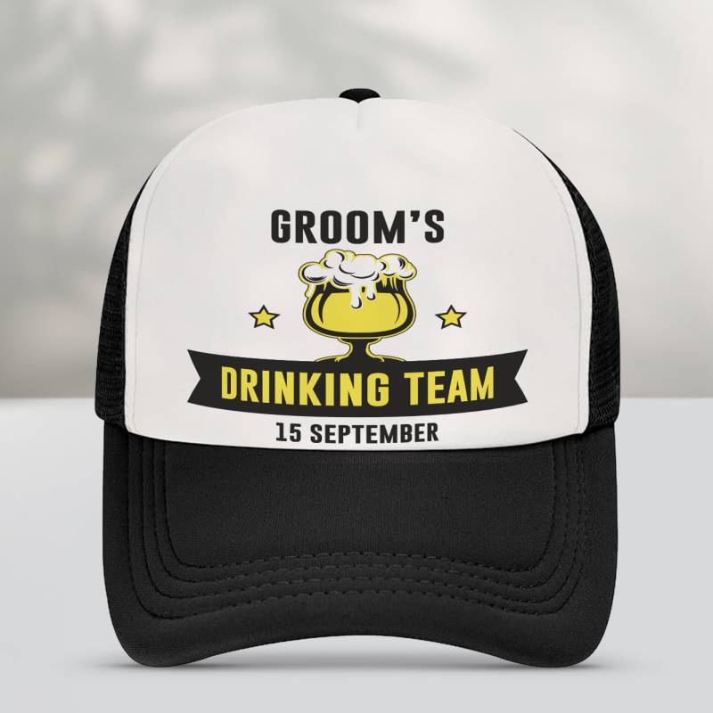 Sapca personalizata - Drinking team