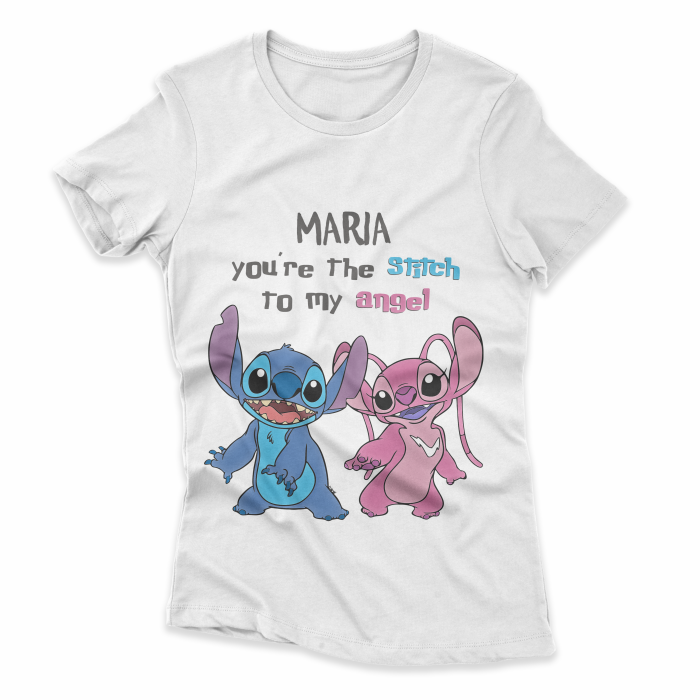 Set Tricouri Personalizate - Stitch x Angel