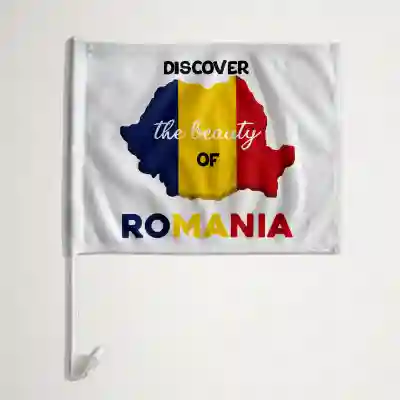 Steag auto personalizat - Romania