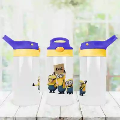 Sticlute pentru bebelusi personalizate - Minionii