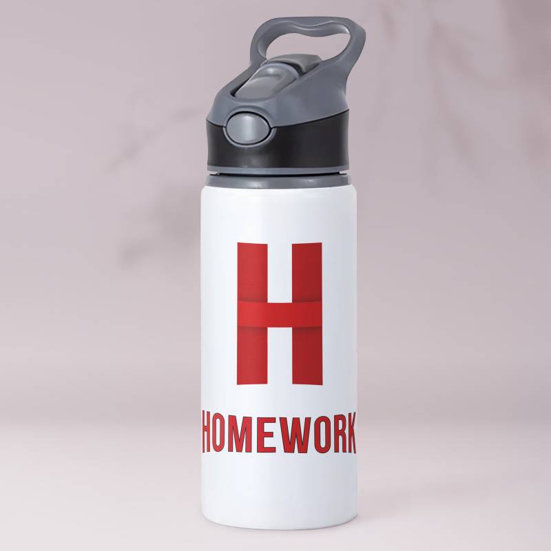 Termos personalizat din aluminiu 650ml - Homework