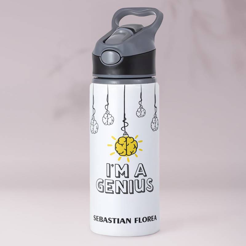 Termos personalizat din aluminiu 650ml - Genius